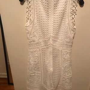 French connection eyelet Dress